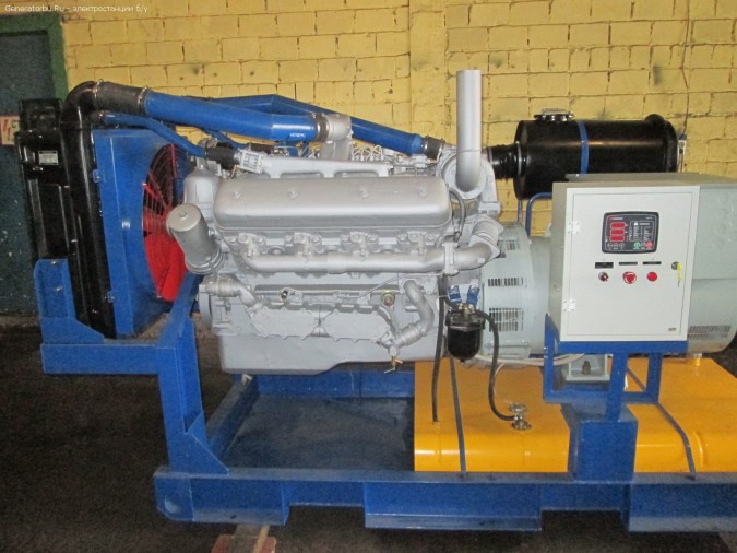 Дизель генератор с госрезерва АД-150 (150 кВт, 187-188 кВа), ЯМЗ238ДИ (г. Москва).